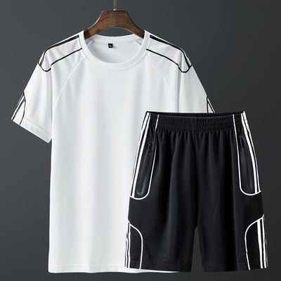 Conjunto Deportivo de Pantalones Cortos y Playera de Manga Corta - Image 5