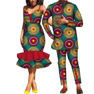 Falda Suspender Pareja Estilo Africano - Image 10