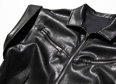 Jumpsuit de PU con Cintura Ajustada - Image 3