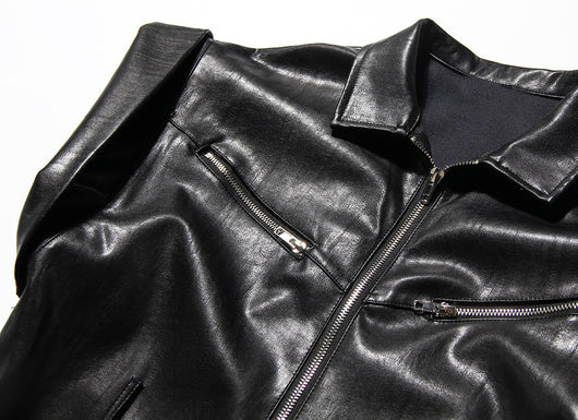 Jumpsuit de PU con Cintura Ajustada - Image 3