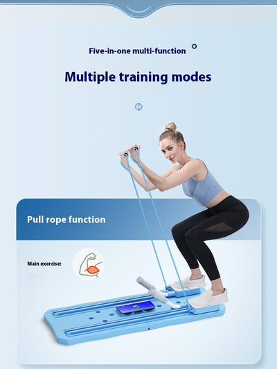 Tabla Abdominal Multifuncional con Ruedas - Equipo Portátil para Ejercicio en Casa - Image 13