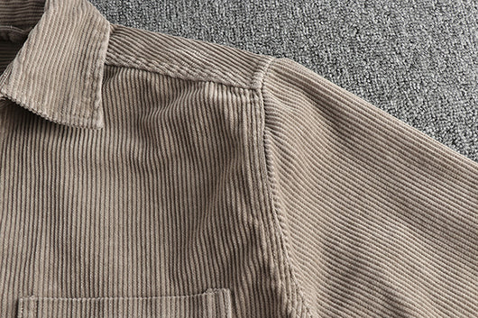 Camisa de Pana 100% Algodón Lavada Manga Larga - Image 32