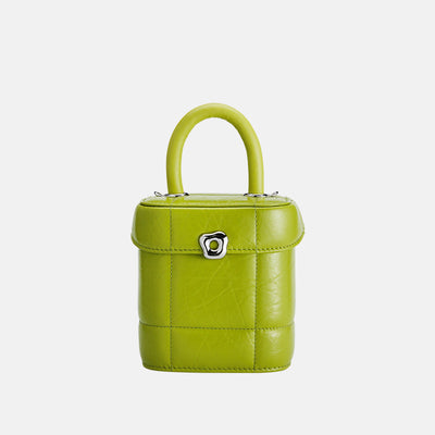Bolsa Portátil Tipo Cubo con Diseño de Cierre Chocolate - Image 5