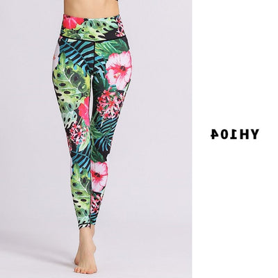 Pantalones de Yoga Estampado Tie-Dye - Image 13