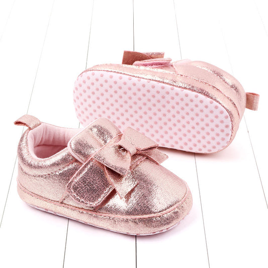 Zapatitos de Bebé con Moño Brillante - Image 2