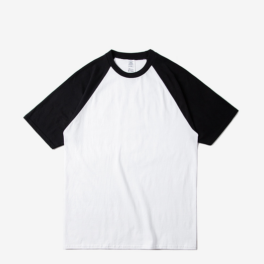 Camiseta Básica para Hombre con Contraste de Mangas Abullonadas - Image 3