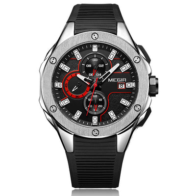Reloj Deportivo Multifuncional con Cronómetro y Correa de Silicona - Image 4