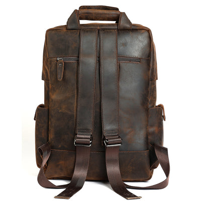 Mochila Retro para Hombre de Gran Capacidad - Bolsa de Viaje Outdoor Multifuncional - Image 2