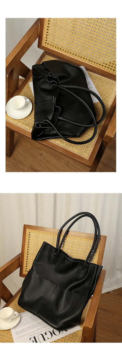 Bolso Bucket de Cuero Suave para el Día a Día - Image 12