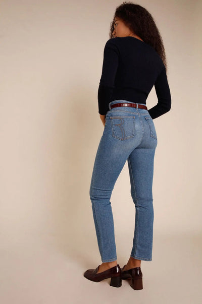 Suéter Tejido Cuello Amplio Manga Larga para Mujer - Image 9