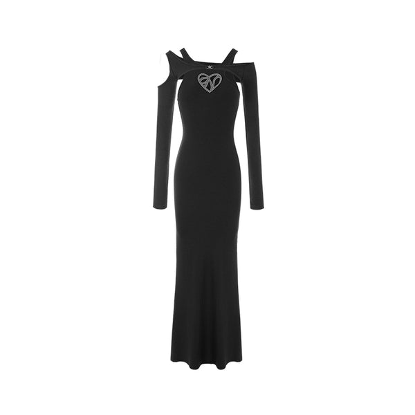 Conjunto Dos Piezas Vestido Largo con Ajuste de Cadera