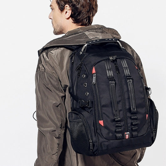 Mochila Escolar de Gran Capacidad Impermeable con Puerto de Carga y Compartimento para Auriculares
