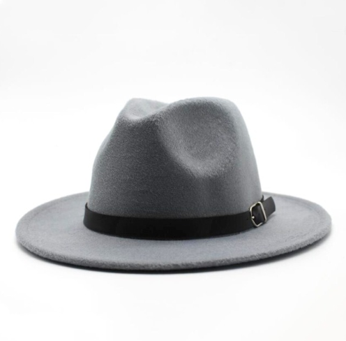 Sombrero de Lana Jazz Unisex - Estilo Clásico para Parejas - Image 9