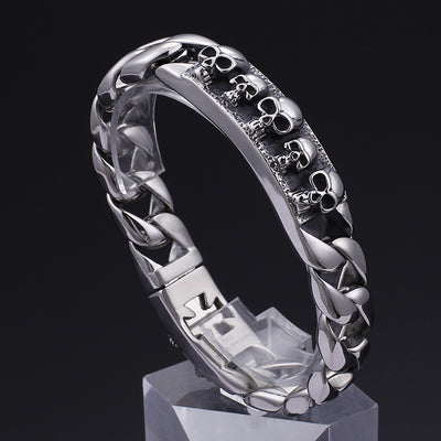 Pulsera de Calavera Personalizada - Diseño Minimalista - Image 4