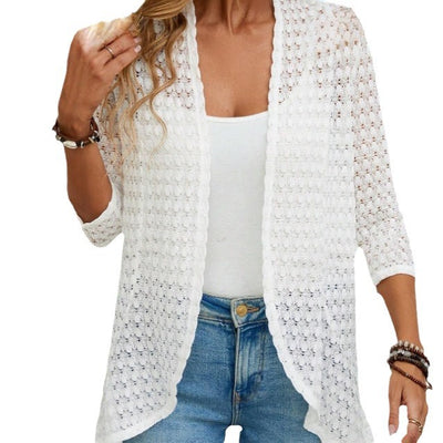 Chaqueta de Playa de Encaje Elegante y Versátil - Image 5
