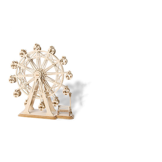 Torre Piano 3D de Madera - Puzzle DIY Rueda de la Fortuna - Image 3