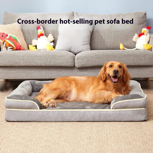 Cama Sofá para Perros Medianos y Grandes con Funda Removible y Lavable - Image 9