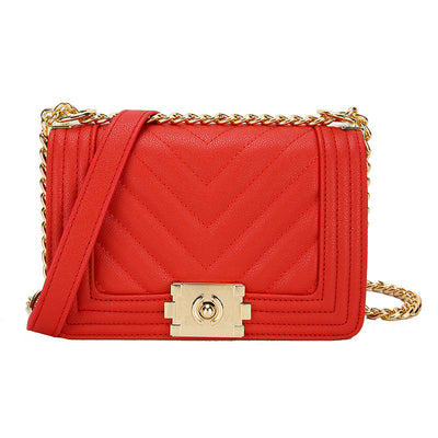 Bolso de Hombro Vintage Diamond Chain para Mujer - Image 8