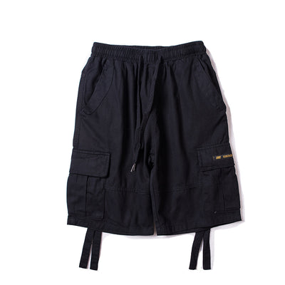 Pantalón Cargo Holgado de Cinco Bolsillos para Hombre - Comodidad Estival - Image 6