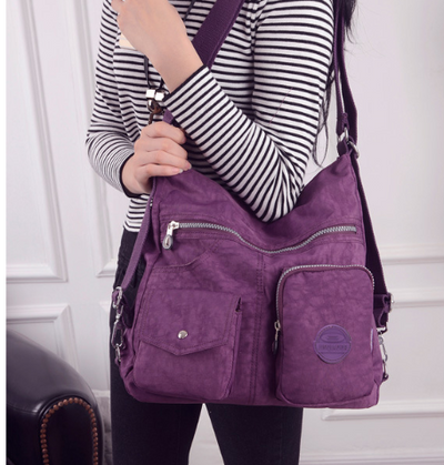 Bolso Crossbody de Diseñador Impermeable para Mujer - Capacidad Grande - Image 9
