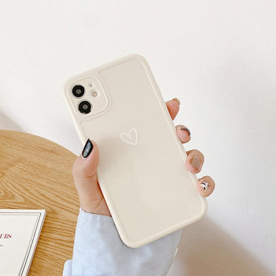 Funda para teléfono pintada a mano con diseño de amor - Image 11