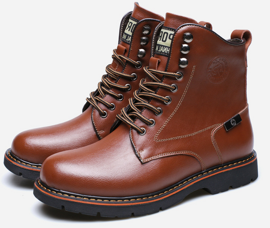 Botas Militares Casuales para Hombre - Estilo Otoño-Invierno - Image 2