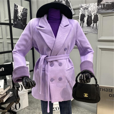 Traje Ejecutivo Doble Botonadura con Puños Ajustables para Mujer - Image 10