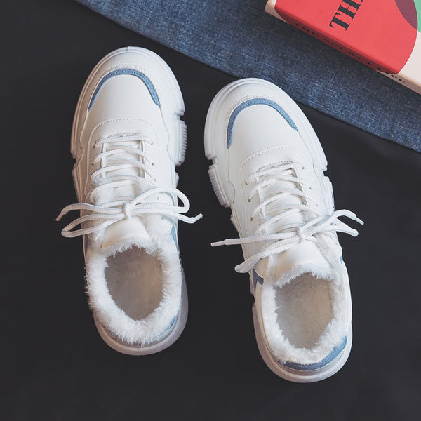 Zapatillas Blancas de Algodón - Comodidad Perfecta para Invierno