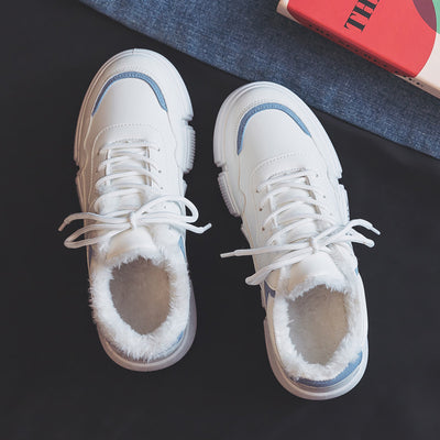 Zapatillas Blancas de Algodón - Comodidad Perfecta para Invierno - Image 2