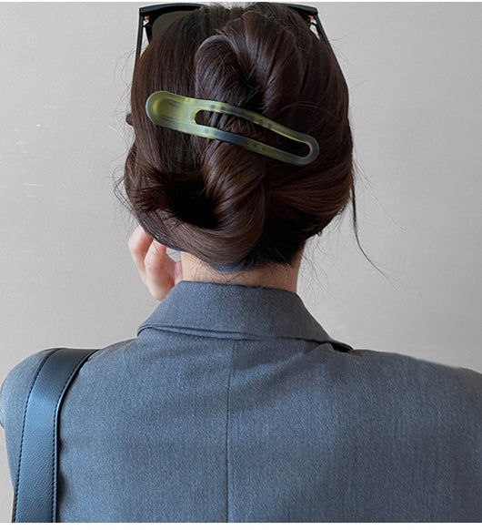 Pinza Coreana Elegante de Acrílico Coordinado - Image 16