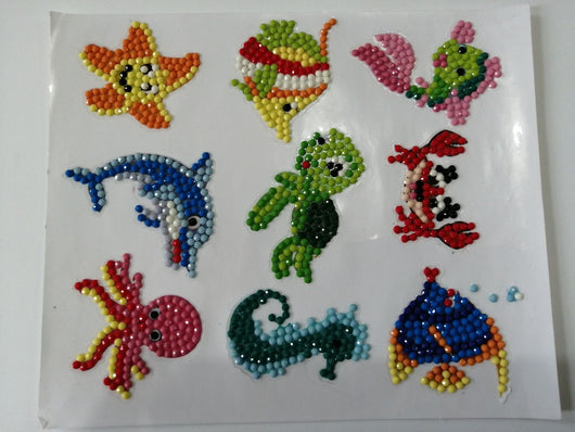 Pegatinas de Pintura de Diamantes DIY Aleatorias - Image 11