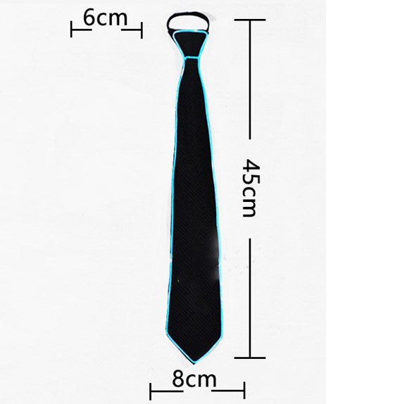 Corbata LED Inteligente con Control de Voz y Ritmo Musical