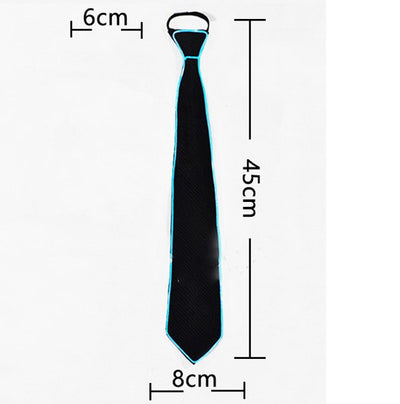 Corbata LED Inteligente con Control de Voz y Ritmo Musical - Image 2