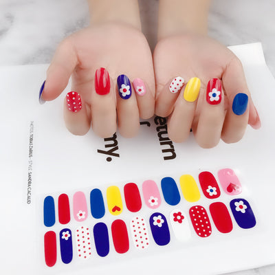 Esmalte de Uñas Premium con Adhesivos Decorativos - Image 3