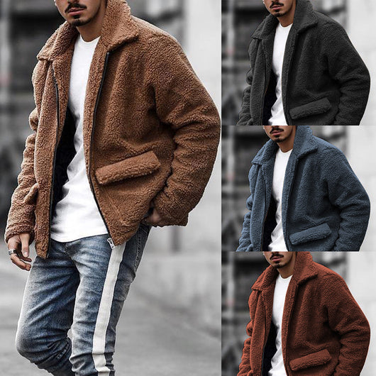 Chaqueta Larga Acolchada con Bolsillos