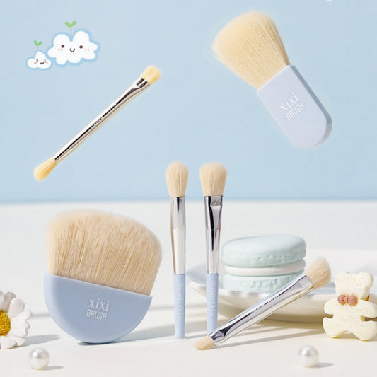 Set de Brochas de Maquillaje Profesional con Cerdas Suaves para Principiantes