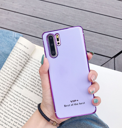 Funda de Silicona TPU Premium con Acabado Chapado para Huawei - Image 8
