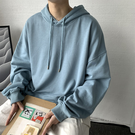 Suéter Hoodie Holgado Elegante para Hombre - Image 8