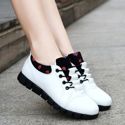 Zapatillas Blancas Estilo Coreano para Estudiantes - Image 8