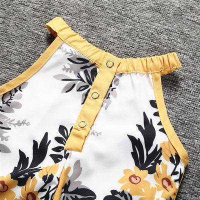 Mono Floral sin Mangas para Niñas - Diseño Moderno y Cómodo - Image 3