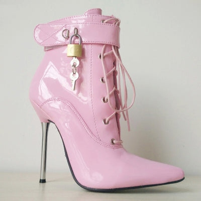 Botas Tobilleras con Cordones y Cierre de Seguridad - Image 3