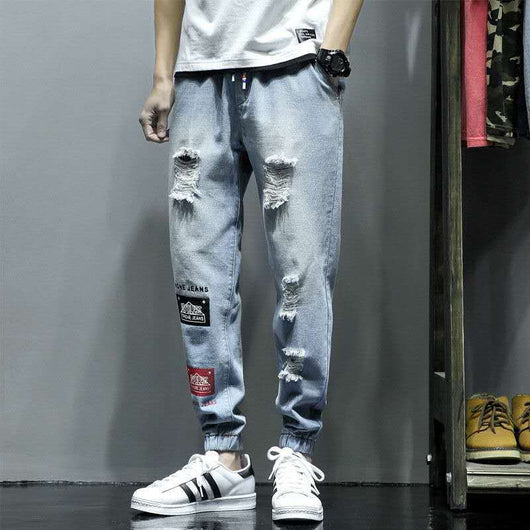 Pantalones Harem Jeans Sueltos Efecto Lavado - Image 14