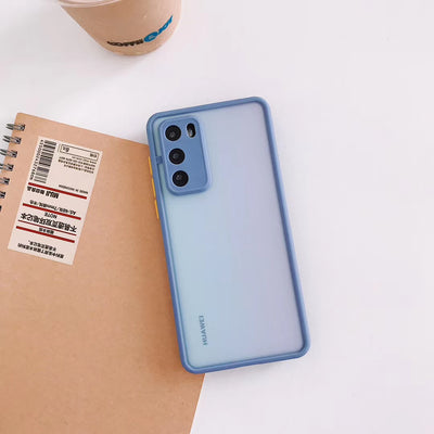 Funda Protectora Huawei con Bordes Reforzados y Diseño Bicolor - Image 3