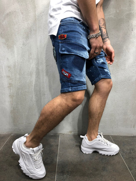 Shorts con Insignia para Hombre - Image 4