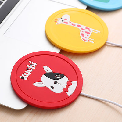 Calentador de Tazas USB - Posavasos Térmico Portátil para Bebidas