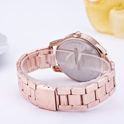 Reloj Deportivo de Acero Inoxidable con Malla de Diamantes - Image 4