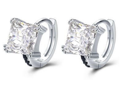 Aretes de Plata Esterlina con Circón - Image 3