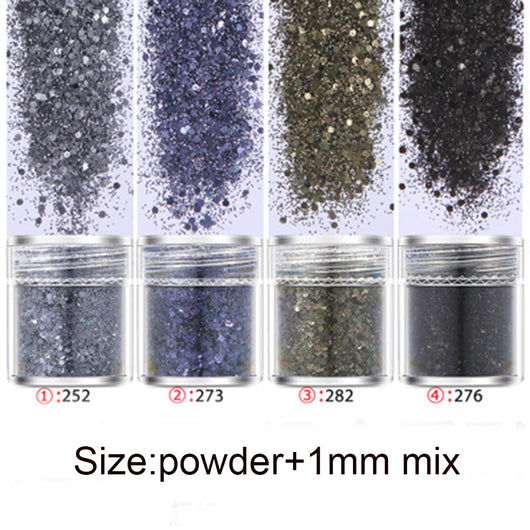 Esmalte de Uñas Láser con Lentejuelas - Juego de Combinación de Colores - Image 8