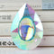 Colgante de Cristal Longan AB Multicolor - Joya Brillante