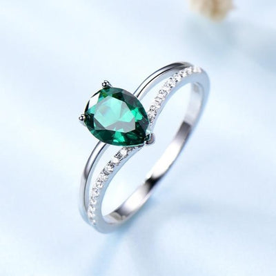 Anillo Esmeralda Elegante - Image 9